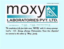 Tablet Screenshot of moxylab.com